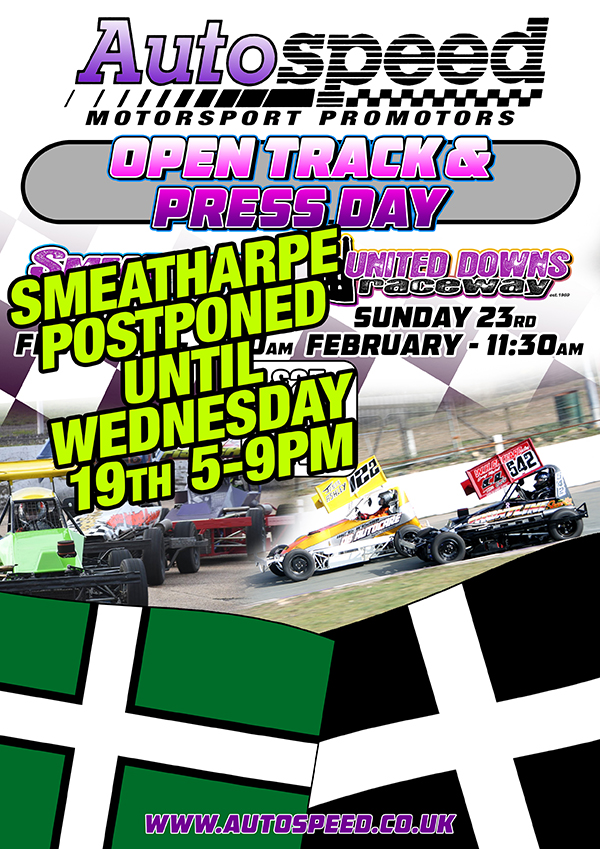 Open Track Day postponed Open Track Day postponed